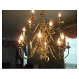 BRASS CHANDELIER