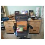 2 MATCHING COMP. DESKS