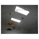 TRACK LIGHTING, CEILING FANS