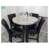 HIGH TOP TABLE/4 CHAIRS