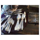 1 OF 4 SETS PLATED FLATWARE