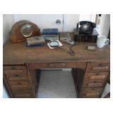 VINTAGE OAK DESK