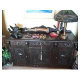 CARVED CUBAN CHEST