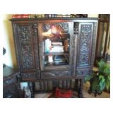 CARVED CABINET