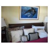 QUEEN SLEIGH BED