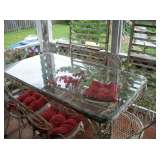 ANTE BELLUM STYLE TABLE & 6 CHAIRS