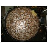 MOTHER-OF-PEARL CHANDELIER