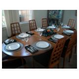 COPENHAGEN DR TABLE/8 CHAIRS