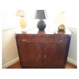 ART DECO CHEST MATCHES CABINET ABOVE