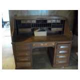 LG. ROLL TOP DESK
