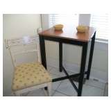 HIGH TOP TABLE & CHAIR