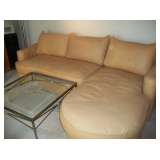2 PC. LEATHER SOFA - LIKE NEW