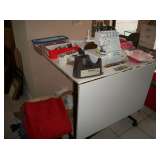 SEWING TABLE & SERGER