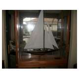 1934 AMERICAS CUP MODEL IN LG. CASE