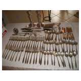 98 PCS. STERLING FLATWARE