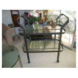 TEA CART, 3 PC. BOSE SPEAKERS