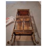 French Curio, Vitrine Brass & Marble from late 1800"s $5,000