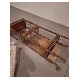 French Curio, Vitrine Brass & Marble from late 1800"s $5,000