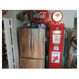 50% OFF!!  Vintage gas pump, Porcelain Coke Sign, Marble Top Bedroom, Rustics, Leather & more!