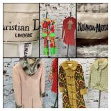 Vintage & Designer Clothing Auction! *Online Only* Handbags, Accessories, Jewelry & More! 