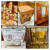 50% OFF! **Arlington Estate Sale** Collectibles, Sewing, Art, Outdoor, Full Kitchen, Antiques... 