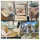 Incredible Dallas Estate Sale! Eclectic Art, Modern, Tin Litho Toys, Outdoor, Art Glass & Much More!
