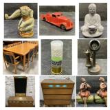 BIDDING ENDS FRIDAY! Incredible *Online Only* Weatherford Gallery Auction! Shipping & Local P/U Available! Collectibles, Fine Furniture, Antiques, MCM, Gaming, Retro & Much More!!