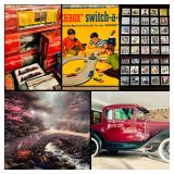 M.A.S.S.I.V.E. Benbrook, TX Estate Sale! This Friday & Saturday! Vehicles, Coins, Vintage Toys, Stamps, Tools, MCM, Jewelry & Much More!!