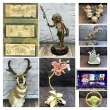 Incredible *Online Only* Gallery Auction Featuring Multimillion Dollar Estate Items! 