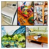 This Friday & Saturday! ~Incredible Ft Worth Estate Sale! MCM, Nice Appliances, Victorian Antiques, Collectibles, Outdoor, Art & Much More!!