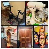 Incredible Dallas Estate Sale! Peloton, Fine Furniture, Records, Collectibles, Outdoor & Much More!