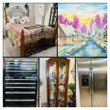 Incredible Arlington Estate Sale! Leather, Stainless Fridge, Collectibles, W/D, Tools, Outdoor...