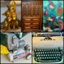 Incredible Hurst Estate Sale! Yard Art, MCM, Clocks, Paintings, Stamps, Outdoor & Much More!!!!
