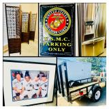 Incredible Northlake Estate Sale! Bose, Trailer, Sports Mem, Audio, Leather, Harley, Collectibles..