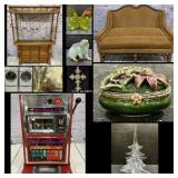*Weatherford Gallery Auction* Herend, Robb & Stucky, Tiffany, Baccarat, Collectibles, Fine Furniture