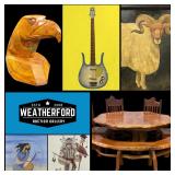 BIDDING ENDS FRIDAY! ~Incredible *Online Only* Weatherford Gallery Auction! Local P/U & Shipping Available! 