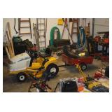 50% OFF! HOME ON ACREAGE! CUB CADET RIDING MOWER, STIHL POWER EQUIP, ANTIQUES, TOOLS, COLLECTIBLES..
