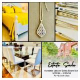 Incredible Uptown Dallas Estate Sale on State Street! Modern, Contemporary, Retro Styles, Accents..