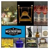 **BIDDING ENDS FRI** Incredible *Online Only* Weatherford Gallery Auction! Remington, G Harvey, Furniture, Collectibles & Much More! Local P/U & Shipping Available