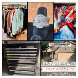 **This Fri & Sat** ~Incredible Ft Worth Estate Sale! Huge Amount of Fashion, Tools, Camping, Jewelry & Much More!!