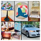 This Fri & Sat! Incredible Grapevine Estate Sale! BMW, MCM, Collectibles, Fine Art, Unique Items & Much More!!