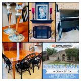 This Fri & Sat! *Incredible McKinney Estate Sale** New England Vibes, Collectibles, Fine Furniture, Tools & More!!!