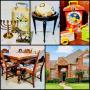 This Fri & Sat! **Incredible Plano Estate Sale** Stunning Buffet, Dept. 56, Sterling, Quilts, Vintage Toys, Brass.