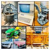 This Fri & Sat!! ~Incredible Willow Park Estate Sale! Volvo P1800S, Acura, Collectibles, Antiques, MCM, Vintage Apple Computer, Audio, John Deere & Much More!!