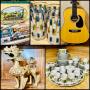 This Fri & Sat! **Incredible Grapevine Estate Sale** MCM, Vintage Toys, Fishing, Tools, Collectibles, Vinyl & More!