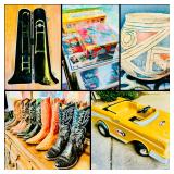 This Fri & Sat! **Incredible Ft Worth Estate Sale** Pedal Car, Exotic Boots, Native American, Sports Memorabilia, Gaming, Appliances, Rubbermaid Shed & Much More!