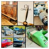 This Friday & Saturday! **H.U.G.E. Keller Estate Sale** Collectibles Galore, 56' Packard, 48' Ford, Cushman Scooter & More!
