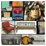 Bidding Ends Friday! ~Incredible *Online Only* Weatherford Gallery Auction! Les Paul, Nakamichi, Fine Furniture, Collectibles, Artwork, Antiques, Memorabilia & Much More! Local P/U & Shipping Avail.