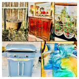 This Fri & Sat! **Incredible GP Estate Sale** Spode Christmas Galore, Collectibles, Fine Furniture & More! H.U.G.E.