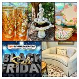 *Incredible Black Friday & Saturday* - Southlake Estate Sale! Stunning Accents, MacKenzie Childs, Waterford, Vintage Fashion, MCM, Lalique, Quilts, Collectibles & Much More!